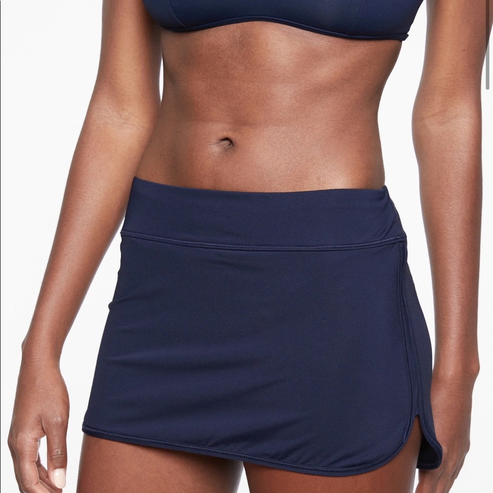 NWT Athleta Tidal Skirt dress blue medium